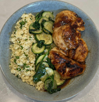 Lemon and Honey Chicken with Herbed Cous Cous and Greens - 6 Serves