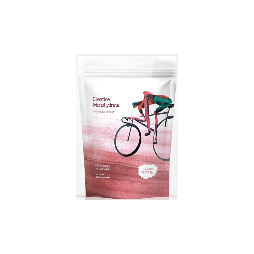 The Holistic Ingredients Creatine Monohydrate - 500g Pouch