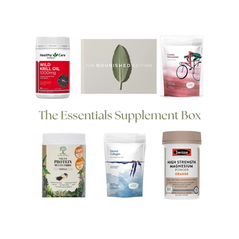 The Essentials Supplement Box – The Nourished Edition