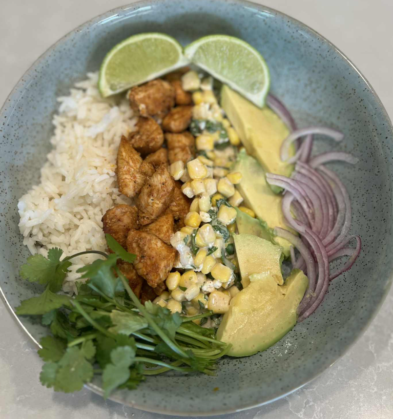 Street Corn Chicken & Rice Bowl - 2 Serves
